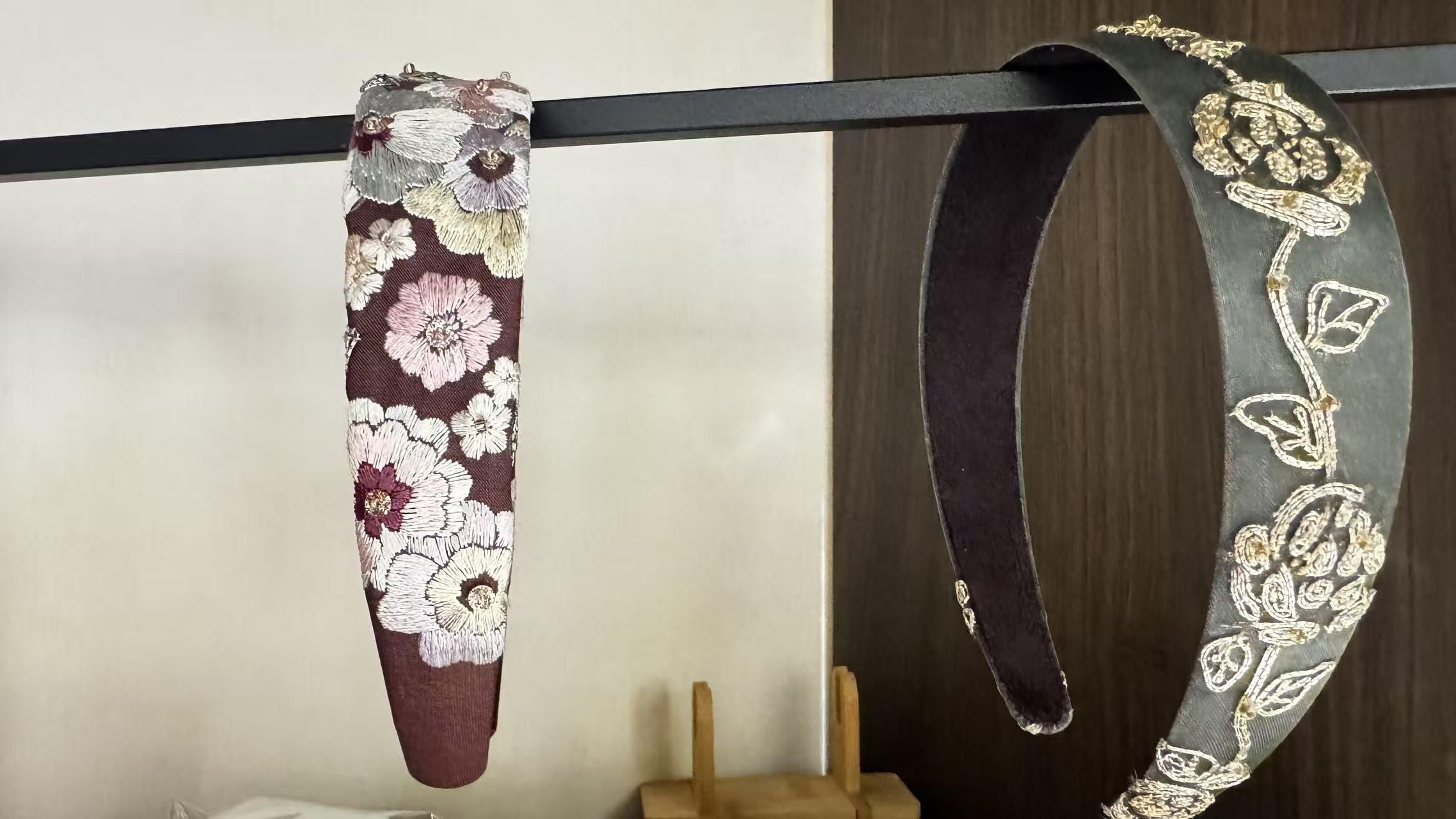Shu Embroidery Silk Headband